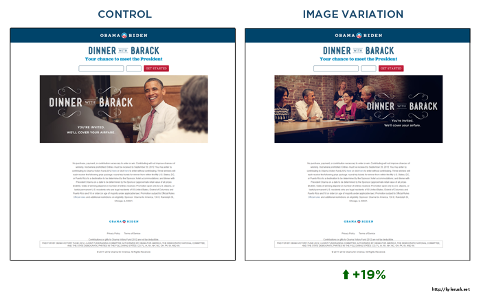 이미지출처: http://kylerush.net/blog/optimization-at-the-obama-campaign-ab-testing/